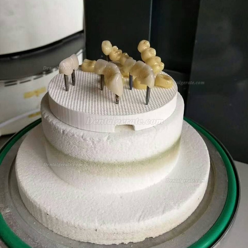 Dentallabor Keramikbrenn&ouml;fen Labor-Muffelofen mit Vakuumpumpe